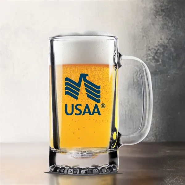16oz. Glass Beer Tankard - 16oz. Glass Beer Tankard - Image 1 of 2