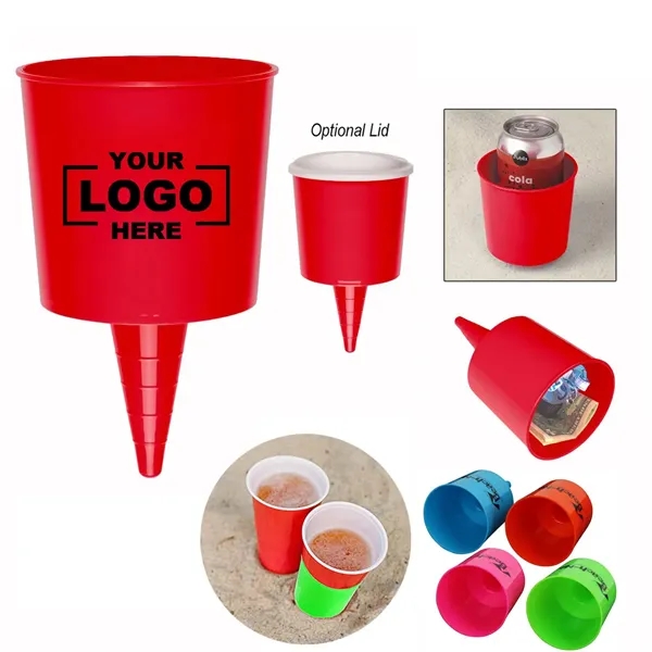 Customized Beach-Nik Drink Holder - Customized Beach-Nik Drink Holder - Image 0 of 4