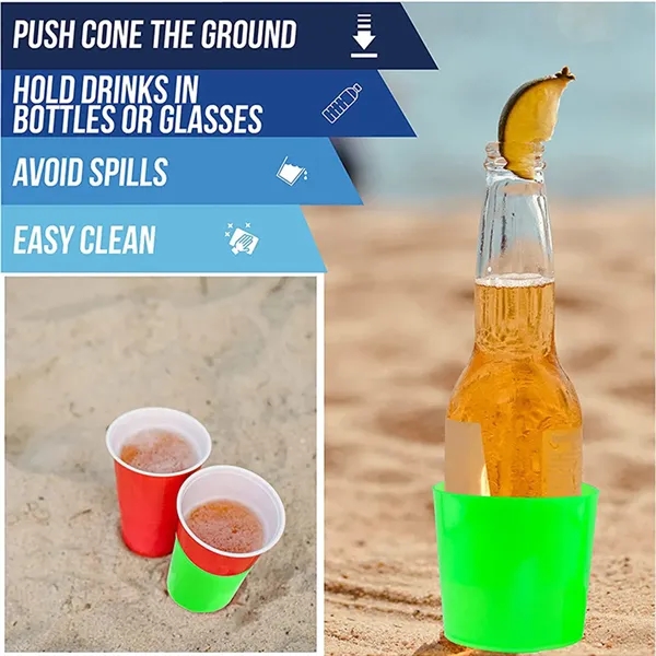 Customized Beach-Nik Drink Holder - Customized Beach-Nik Drink Holder - Image 3 of 4