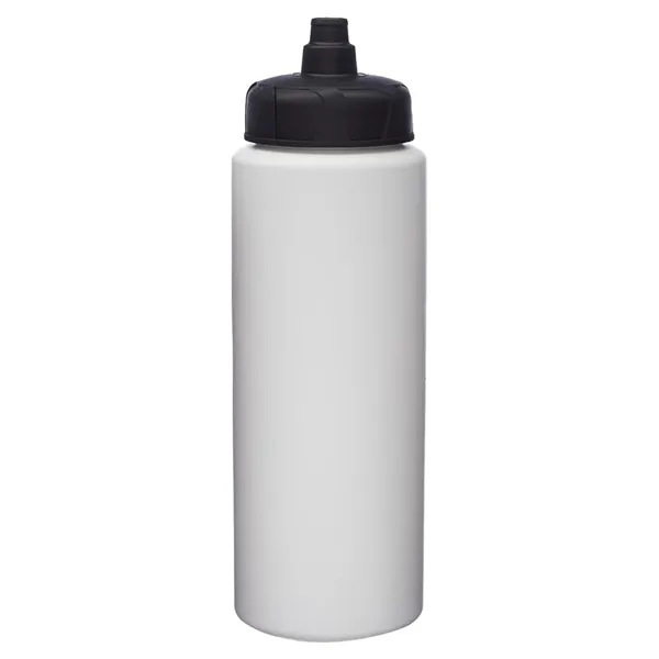 32 oz. USA made HDPE Plastic Sports Bottle w/ Quick Shot Lid - 32 oz. USA made HDPE Plastic Sports Bottle w/ Quick Shot Lid - Image 1 of 6
