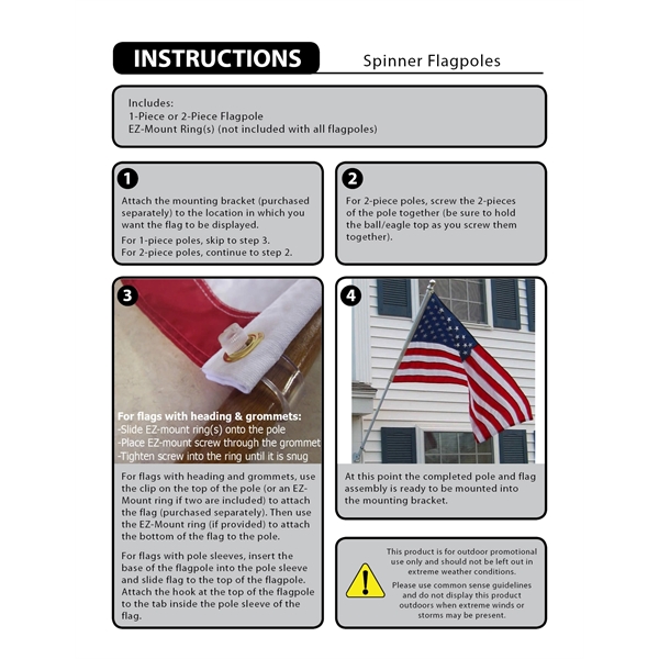 8' x 1" Natural Wood 2 Piece Pole - 8' x 1" Natural Wood 2 Piece Pole - Image 2 of 2