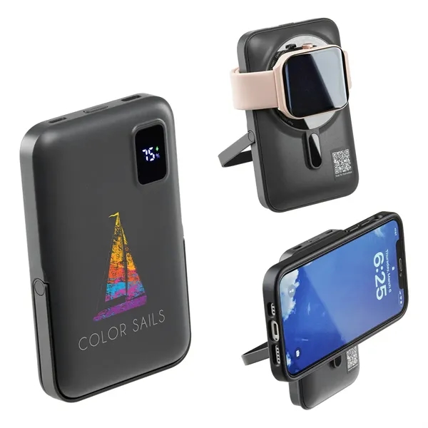 Regal 10000mAh 20W PD Power Bank w/15W Magnetic Wireless Cha - Regal 10000mAh 20W PD Power Bank w/15W Magnetic Wireless Cha - Image 1 of 2