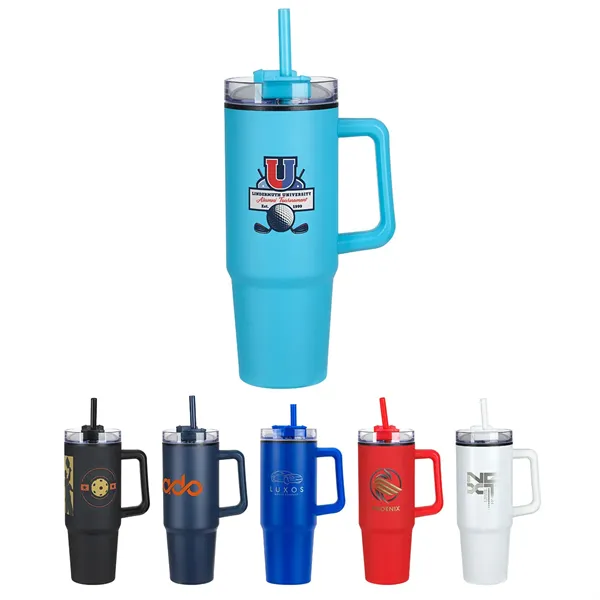 Octava 30 oz Stainless Steel/Polypropylene Mug - Octava 30 oz Stainless Steel/Polypropylene Mug - Image 0 of 6