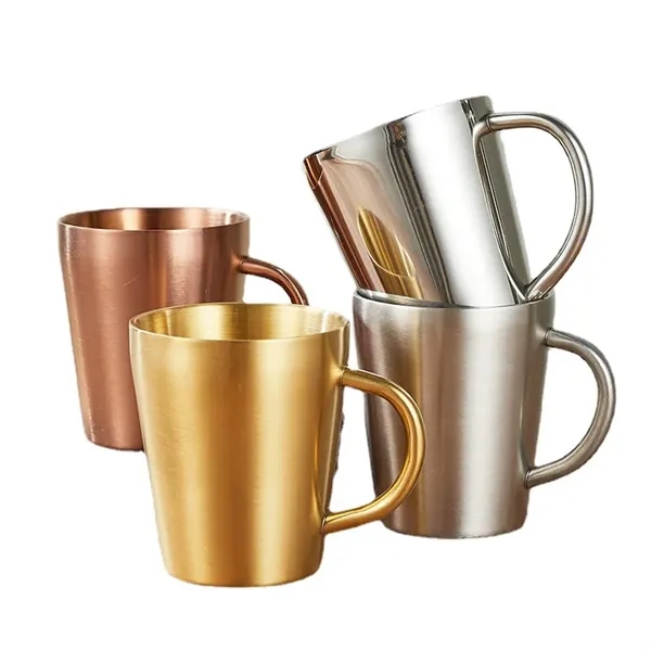 Unbreakable Stainless Steel 10.5 Oz Mugs - Unbreakable Stainless Steel 10.5 Oz Mugs - Image 0 of 3