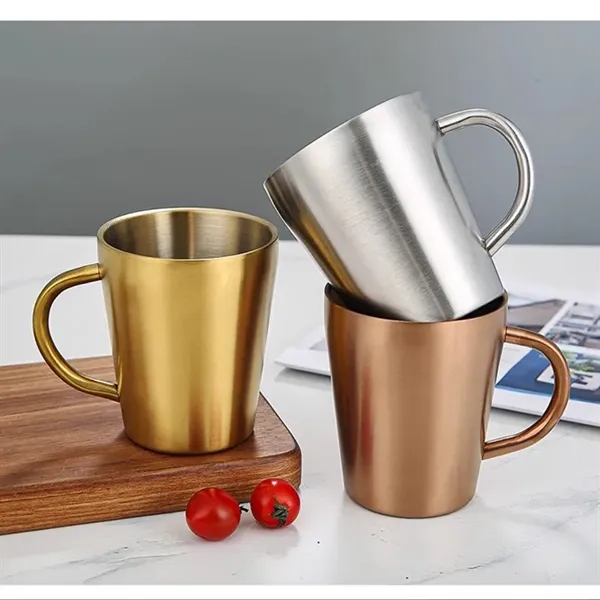 Unbreakable Stainless Steel 10.5 Oz Mugs - Unbreakable Stainless Steel 10.5 Oz Mugs - Image 2 of 3