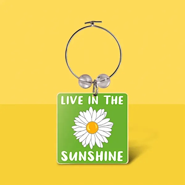 Printed Wine Charms 1" - Printed Wine Charms 1" - Image 0 of 3