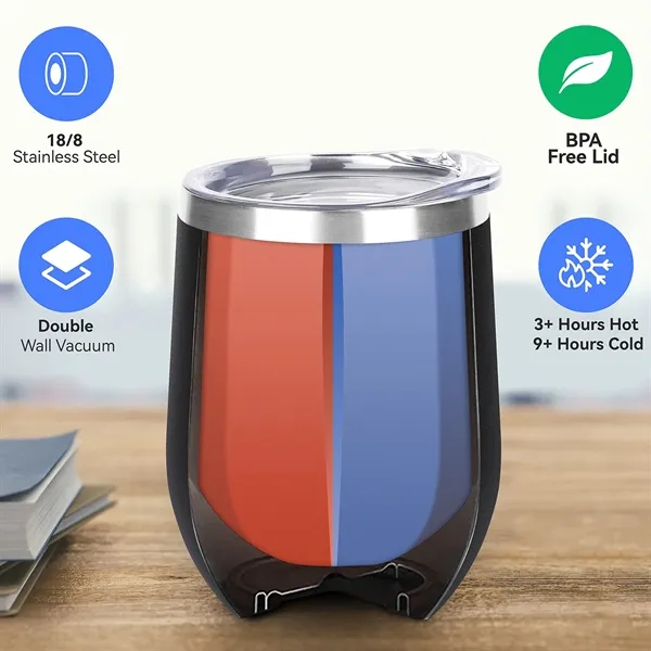 12oz Stainless Steel Tumbler Cup - 12oz Stainless Steel Tumbler Cup - Image 1 of 4