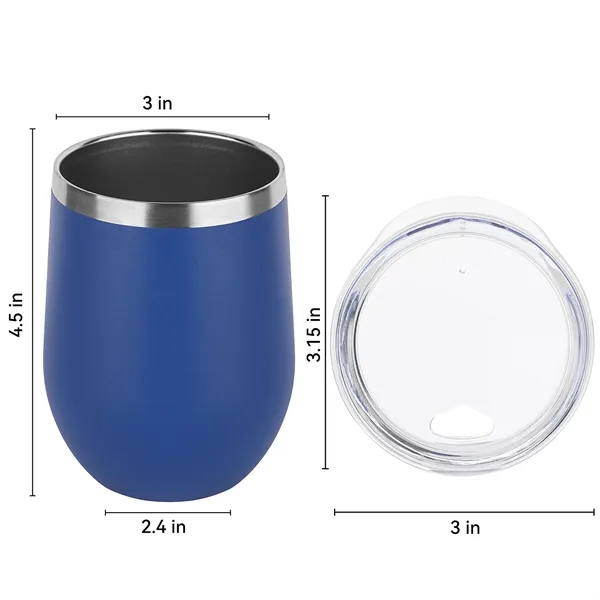 12oz Stainless Steel Tumbler Cup - 12oz Stainless Steel Tumbler Cup - Image 3 of 4