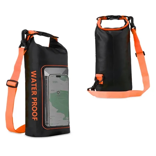 Waterproof Dry Bag with Phone Window - Waterproof Dry Bag with Phone Window - Image 1 of 4