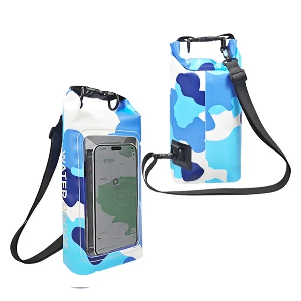 Waterproof Dry Bag with Phone Window - Waterproof Dry Bag with Phone Window - Image 3 of 4