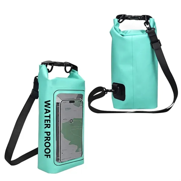 Waterproof Dry Bag with Phone Window - Waterproof Dry Bag with Phone Window - Image 4 of 4