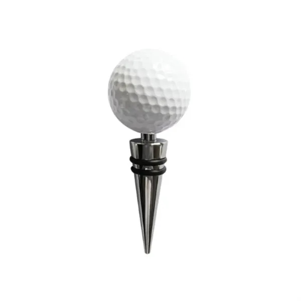 Golf Ball Wine Stoppers - Golf Ball Wine Stoppers - Image 2 of 3