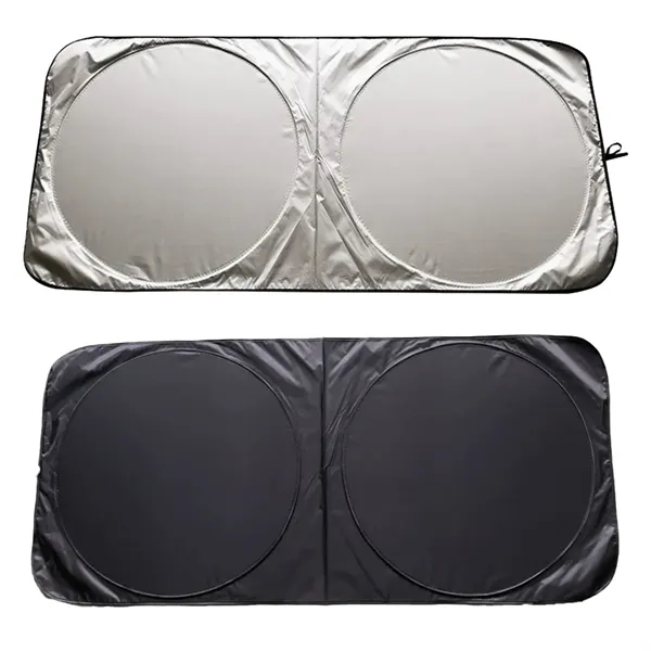 Car Windshield Sun Shade UV Proof Heat Protection Portable - Car Windshield Sun Shade UV Proof Heat Protection Portable - Image 2 of 4