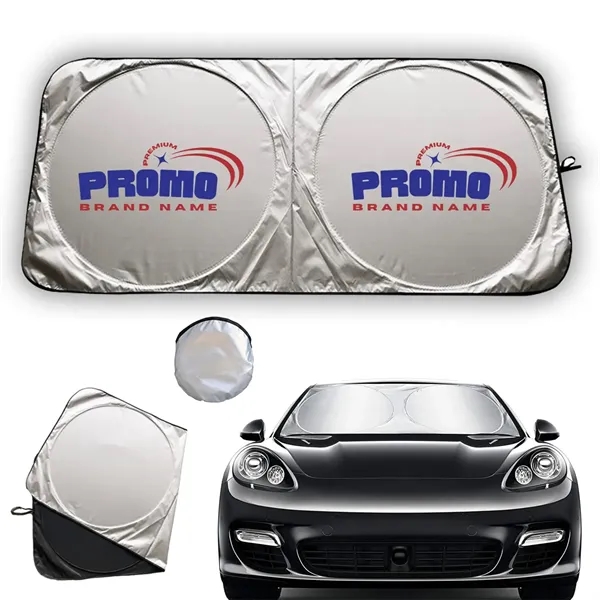 Car Windshield Sun Shade UV Proof Heat Protection Portable - Car Windshield Sun Shade UV Proof Heat Protection Portable - Image 0 of 4