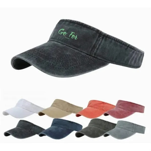 Sun Visor Sports Adjustable Athletic Golf Hat for Men Women - Sun Visor Sports Adjustable Athletic Golf Hat for Men Women - Image 0 of 2