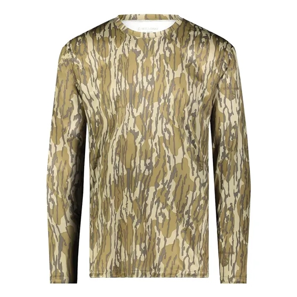 Holloway Men's Mossy Oak Momentum Long Sleeve T-Shirt - Holloway Men's Mossy Oak Momentum Long Sleeve T-Shirt - Image 12 of 12