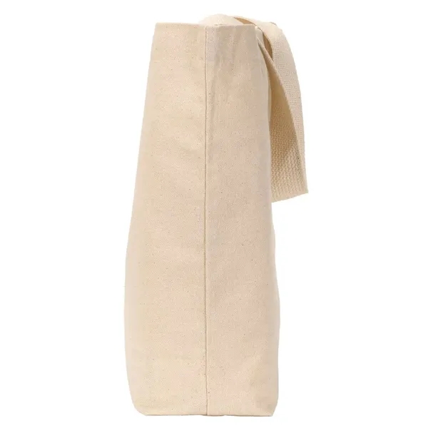 Bayside USA Made Cotton Canvas Jumbo Tote Bag - Bayside USA Made Cotton Canvas Jumbo Tote Bag - Image 2 of 6