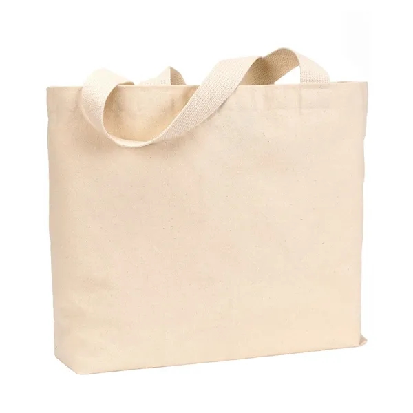 Bayside USA Made Cotton Canvas Jumbo Tote Bag - Bayside USA Made Cotton Canvas Jumbo Tote Bag - Image 3 of 6