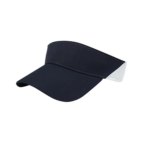 Liberty Bags Peformance Visor with Mesh Back - Liberty Bags Peformance Visor with Mesh Back - Image 3 of 6