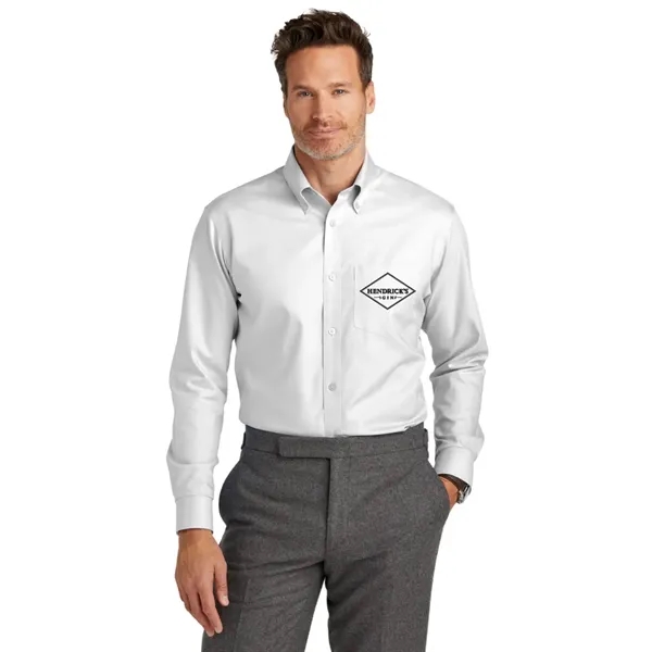 Brooks Brothers® Tall Wrinkle-Free Stretch Nailhead Shirt - Brooks Brothers® Tall Wrinkle-Free Stretch Nailhead Shirt - Image 0 of 4