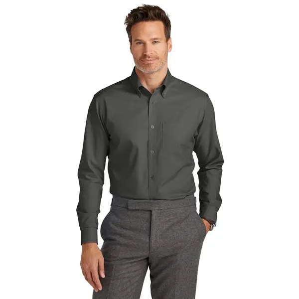 Brooks Brothers® Tall Wrinkle-Free Stretch Nailhead Shirt - Brooks Brothers® Tall Wrinkle-Free Stretch Nailhead Shirt - Image 1 of 4