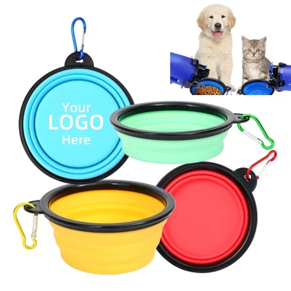 5" Diameter Collapsible Bowls Dog Pet - 5" Diameter Collapsible Bowls Dog Pet - Image 0 of 8