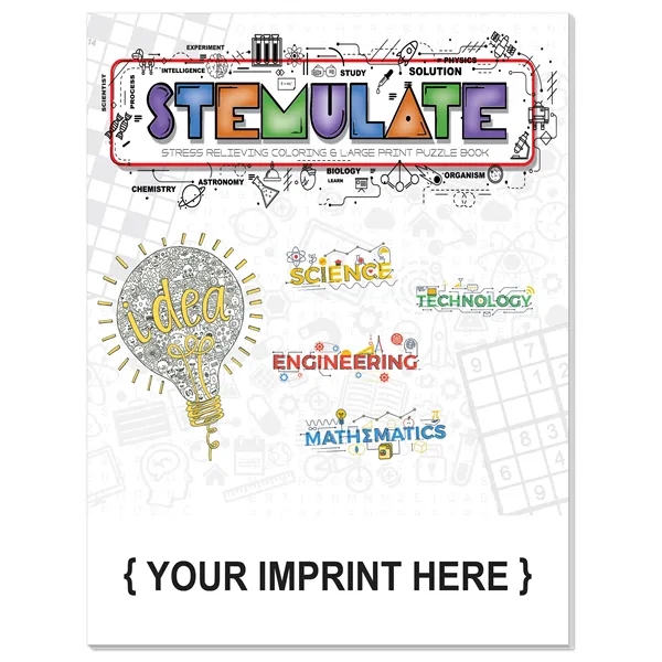 Puzzle Book: STEMulate - Puzzle Book: STEMulate - Image 1 of 2