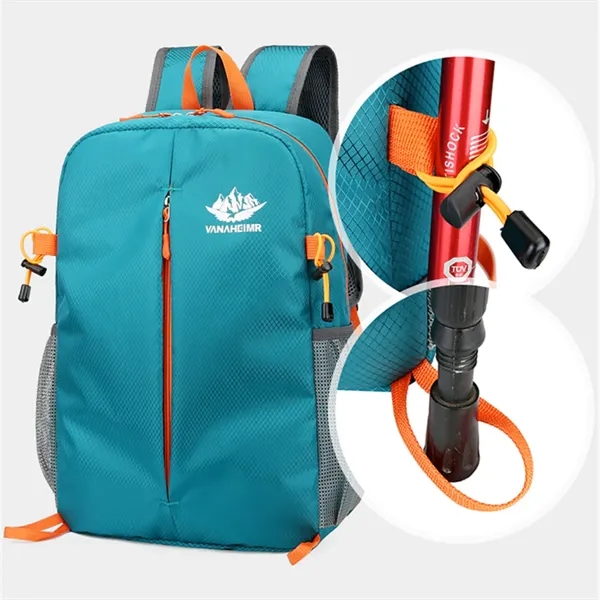 Lightweight Foldable Backpack Packable Hiking Daypack Travel - Lightweight Foldable Backpack Packable Hiking Daypack Travel - Image 5 of 7