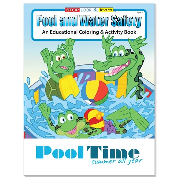 Coloring Book: Pool and Water Safety - Coloring Book: Pool and Water Safety - Image 1 of 1