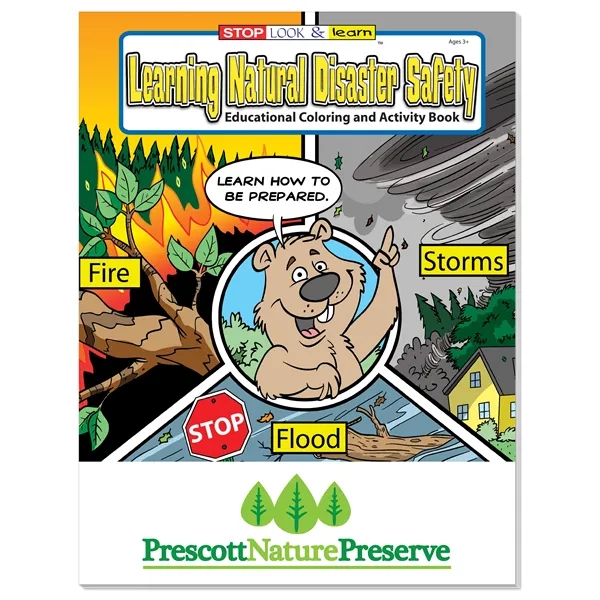 Good Value™ Coloring Book: Learning Natural Disaster Safety - Good Value™ Coloring Book: Learning Natural Disaster Safety - Image 1 of 3