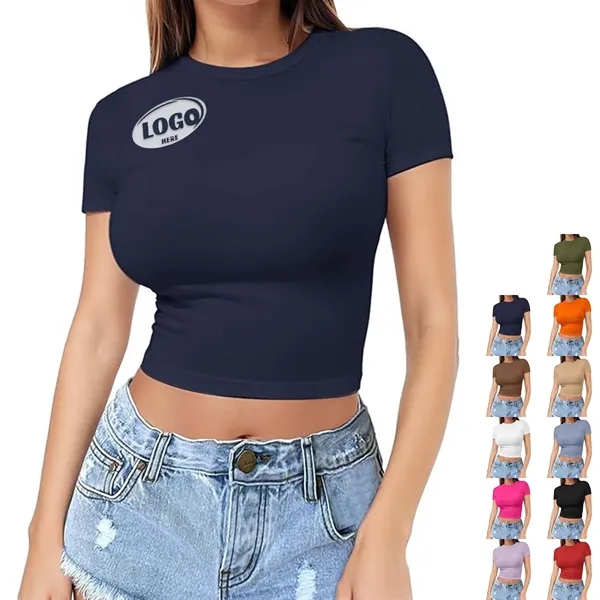 Womens Basic T Shirts - Womens Basic T Shirts - Image 0 of 8