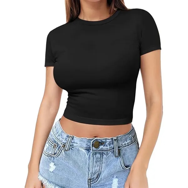 Womens Basic T Shirts - Womens Basic T Shirts - Image 2 of 8