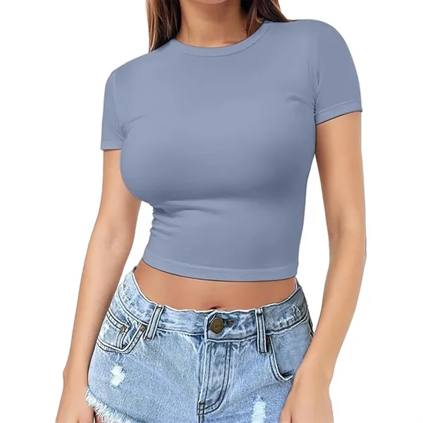 Womens Basic T Shirts - Womens Basic T Shirts - Image 4 of 8