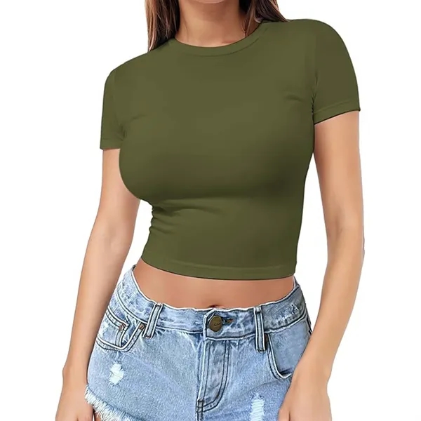 Womens Basic T Shirts - Womens Basic T Shirts - Image 5 of 8