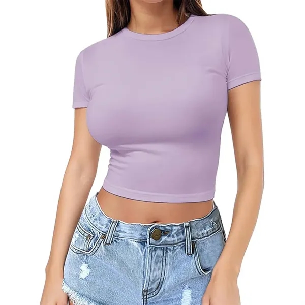 Womens Basic T Shirts - Womens Basic T Shirts - Image 6 of 8