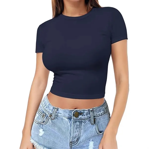 Womens Basic T Shirts - Womens Basic T Shirts - Image 7 of 8