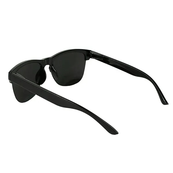 Recycled Half Frame Reflective Sunglasses - Recycled Half Frame Reflective Sunglasses - Image 9 of 12