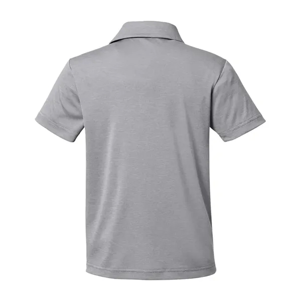 Team 365 Youth Zone Sonic Heather Performance Polo - Team 365 Youth Zone Sonic Heather Performance Polo - Image 1 of 23
