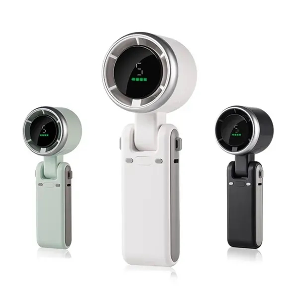 Rechargeable Handheld Fan - Rechargeable Handheld Fan - Image 1 of 3