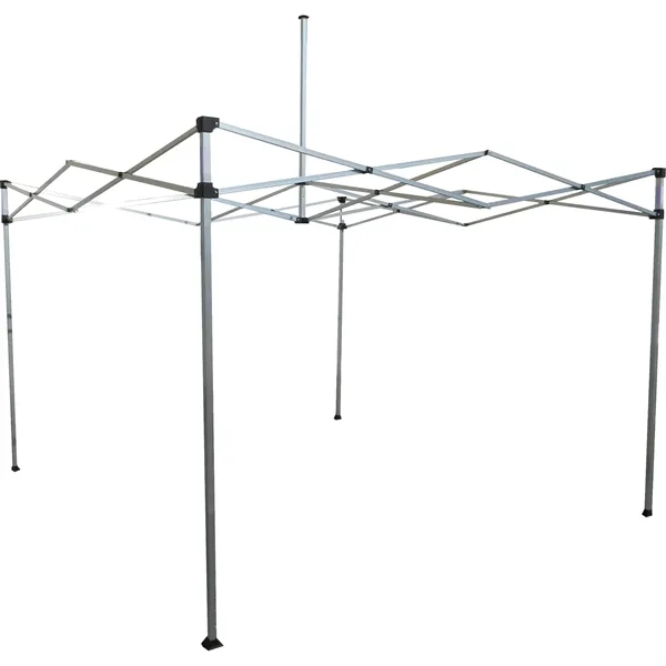 10' Square Tent W/ Two Half Walls and One Full - 10' Square Tent W/ Two Half Walls and One Full - Image 10 of 16