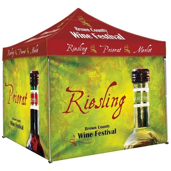10' Square Tent With Three Full Walls - 10' Square Tent With Three Full Walls - Image 3 of 17