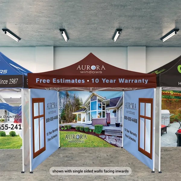 10' Square Tent With Three Full Walls - 10' Square Tent With Three Full Walls - Image 15 of 17