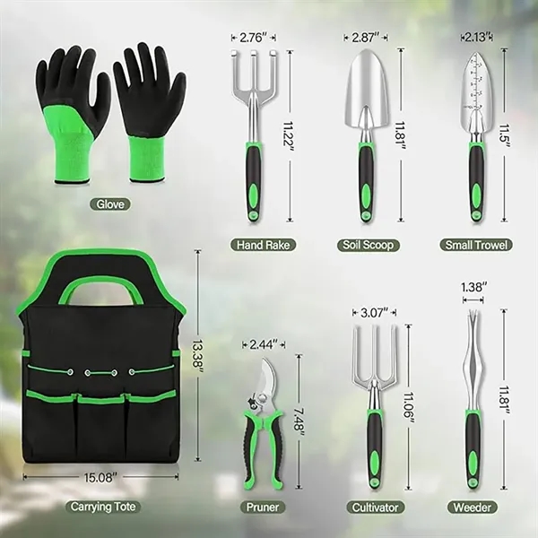 Garden Tool Set 8 Piece - Garden Tool Set 8 Piece - Image 5 of 5