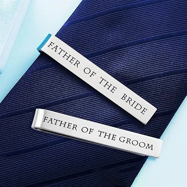 Stainless Steel Tie Bars Father Of The Bride - Stainless Steel Tie Bars Father Of The Bride - Image 5 of 5