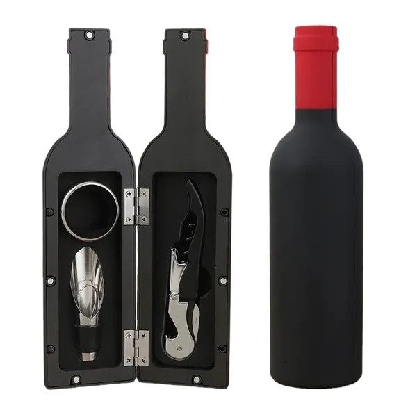 5 Piece Stainless Steel Wine Tool Set Corkscrew - 5 Piece Stainless Steel Wine Tool Set Corkscrew - Image 6 of 6