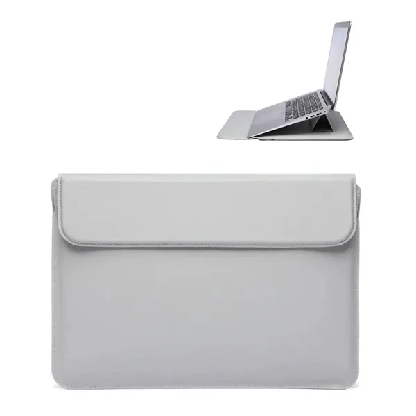 Laptop Sleeve Protective Pu Leather Case Waterproof - Laptop Sleeve Protective Pu Leather Case Waterproof - Image 2 of 5