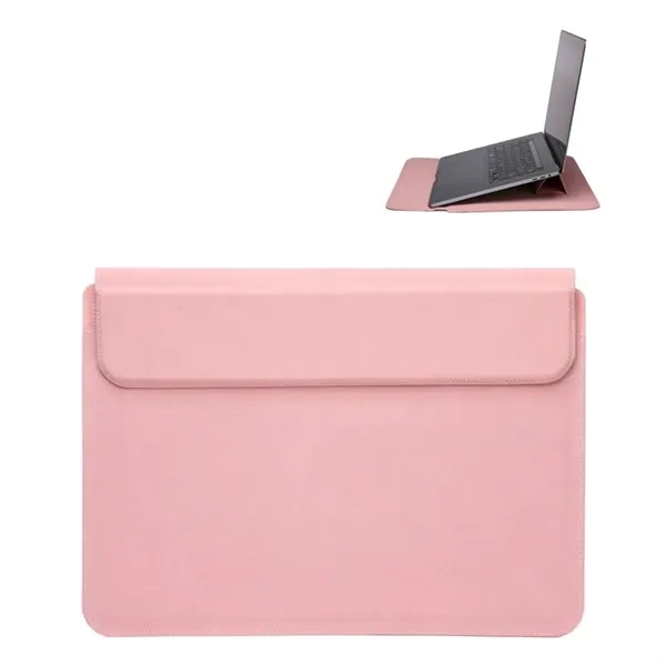 Laptop Sleeve Protective Pu Leather Case Waterproof - Laptop Sleeve Protective Pu Leather Case Waterproof - Image 3 of 5