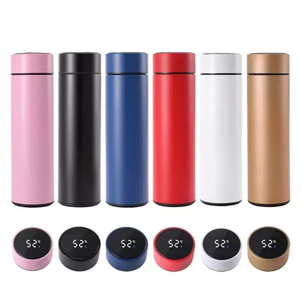Water Bottle With Temperature Display - Water Bottle With Temperature Display - Image 0 of 6