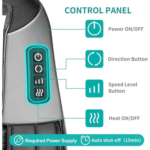Neck And Back Massager - Neck And Back Massager - Image 6 of 6
