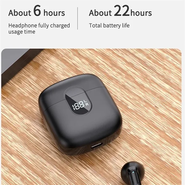 Led Display Wireless Earbuds - Led Display Wireless Earbuds - Image 2 of 7
